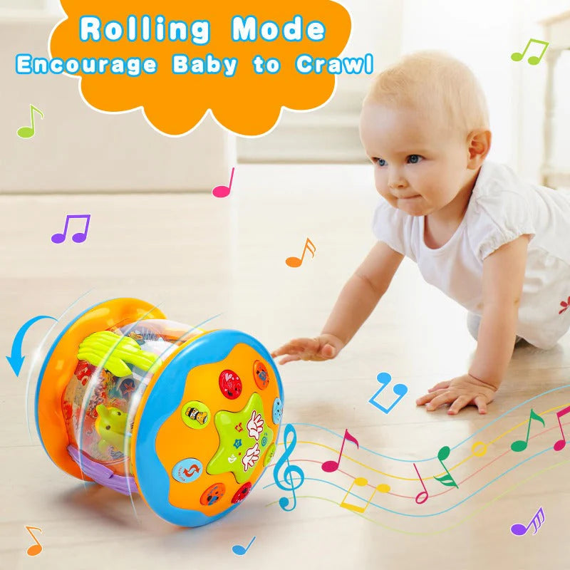 Musical Sea Animal Projector for Babies with Rotating Night Light