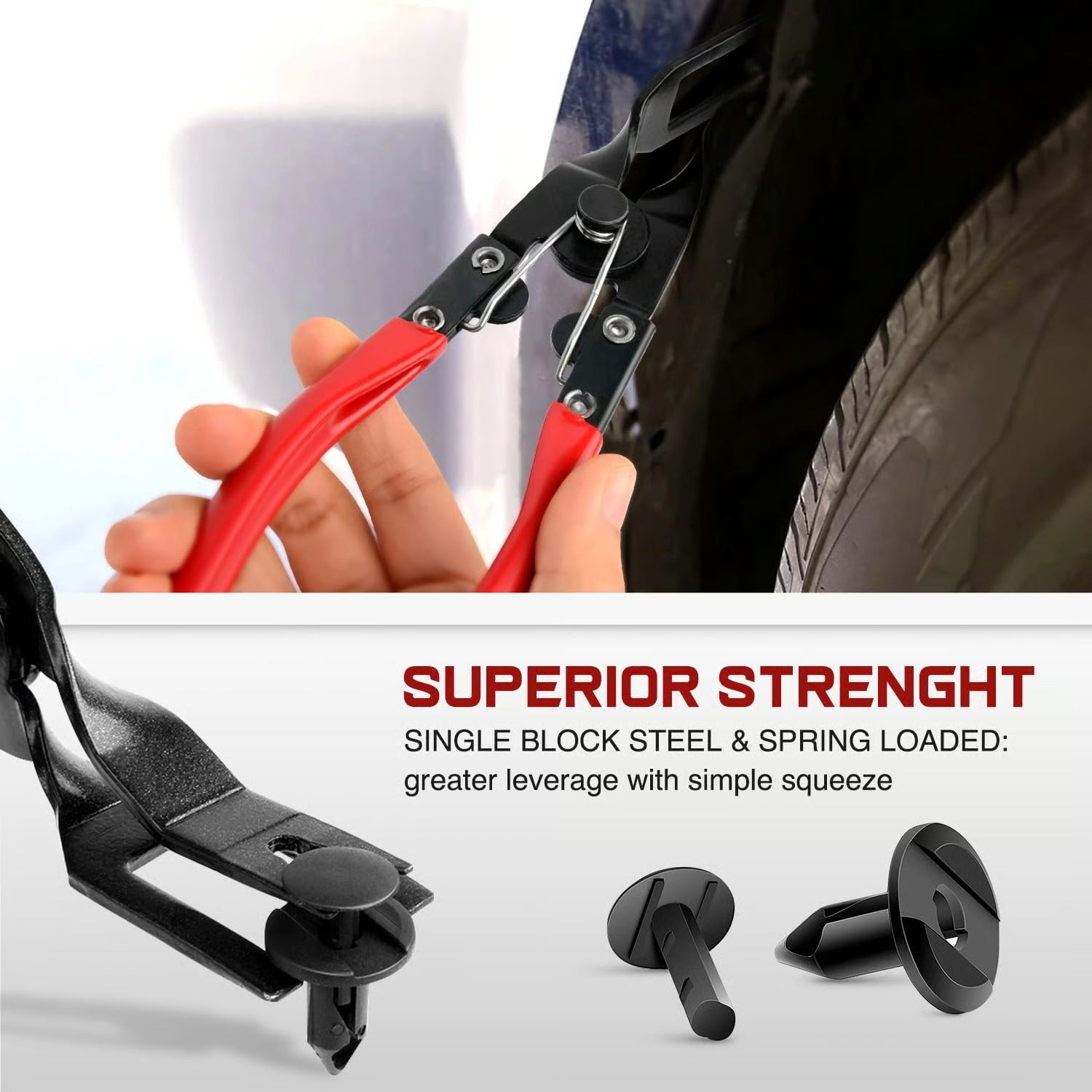 TitanGrip™ — Pop Out Stuck Trim Clips Clean, No Scratches, No Broken Tabs