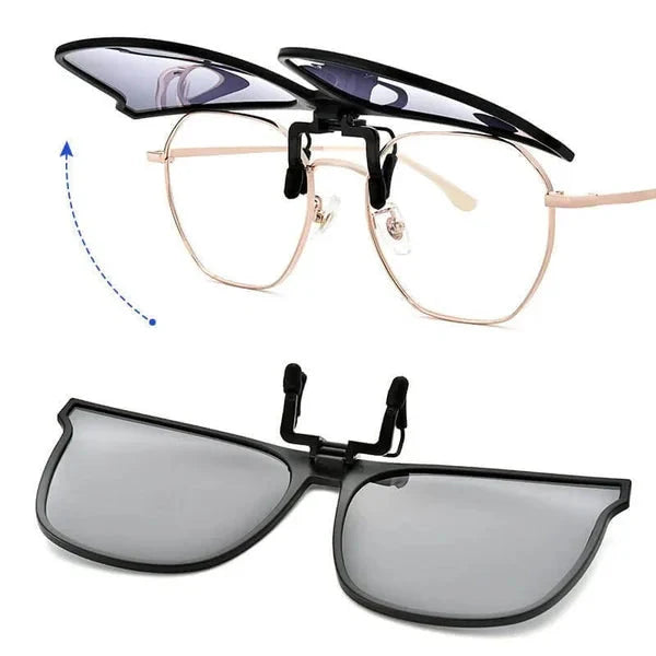 Clip-On Polarized Sunglasses for Prescription Eyewear