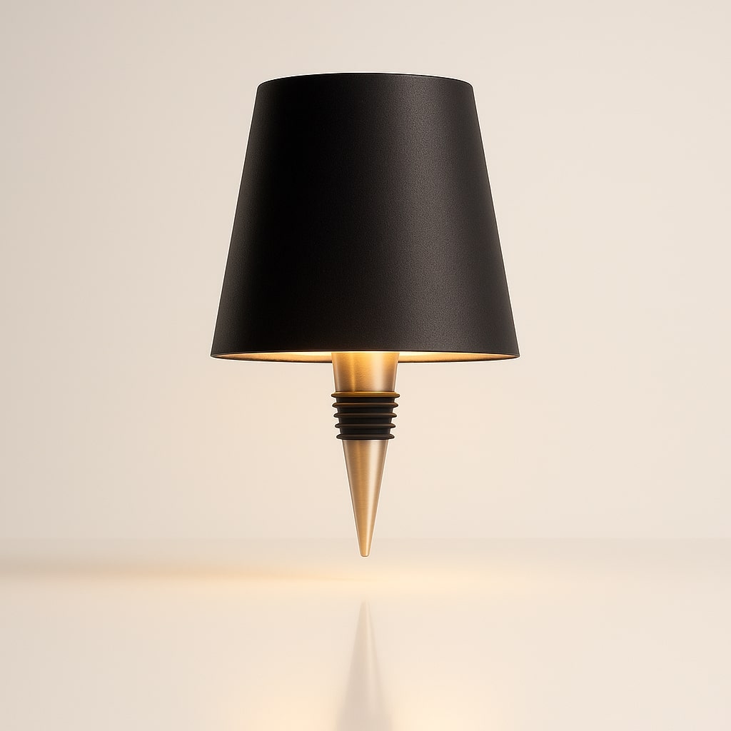 Transform Any Bottle into a Cozy Table Lamp