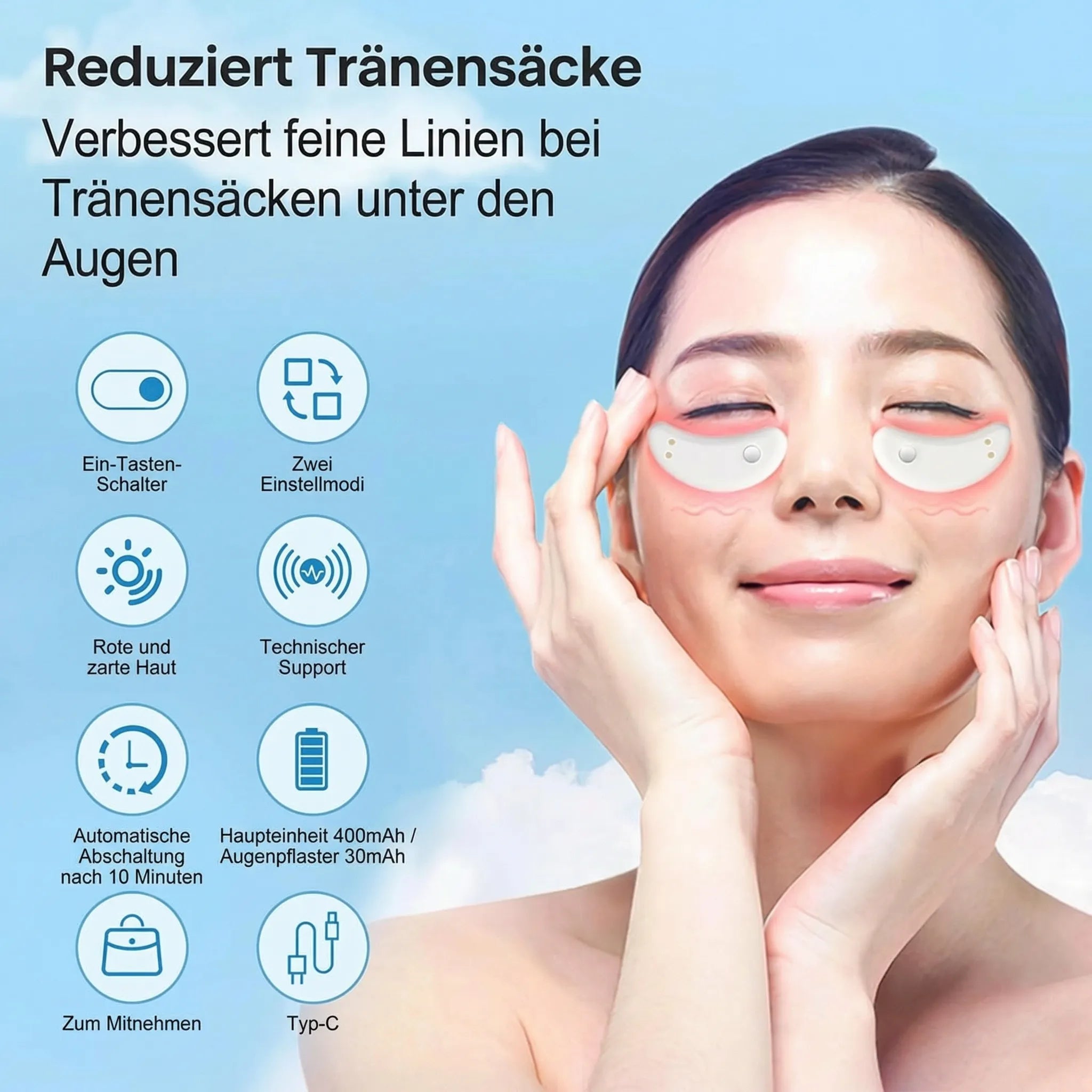 Revitalizing Eye Treatment Device for Dark Circles & Puffiness