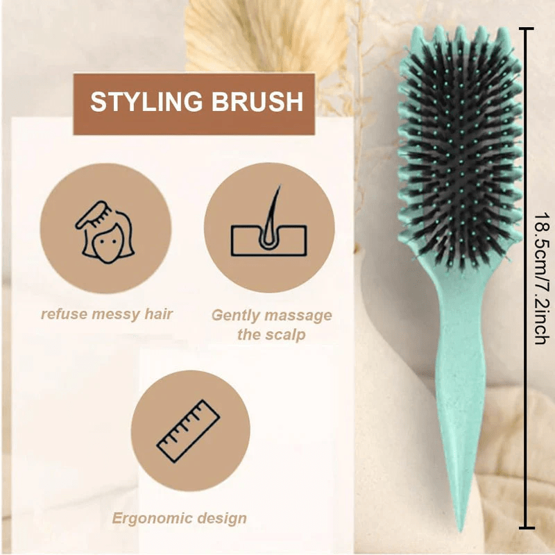 Curl Defining Hairbrush Suitable for Every Hair Type