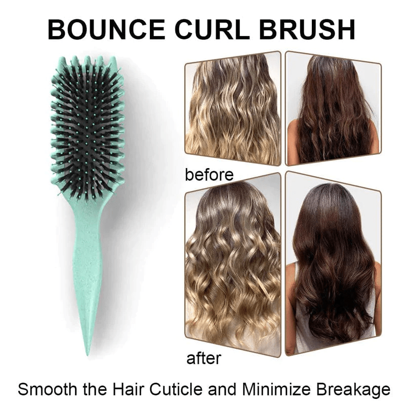Curl Defining Hairbrush Suitable for Every Hair Type