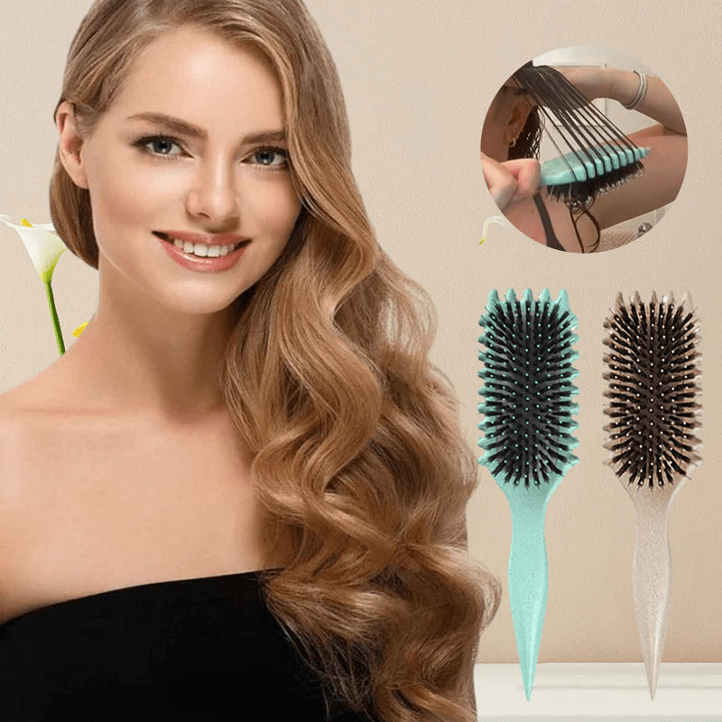Curl Defining Hairbrush Suitable for Every Hair Type