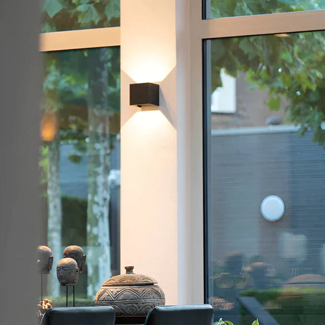 Cordless LED Wall Light with Sensor | Stylish Indoor & Outdoor Lamp