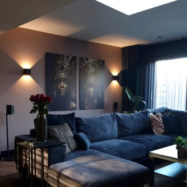 Cordless LED Wall Light with Sensor | Stylish Indoor & Outdoor Lamp