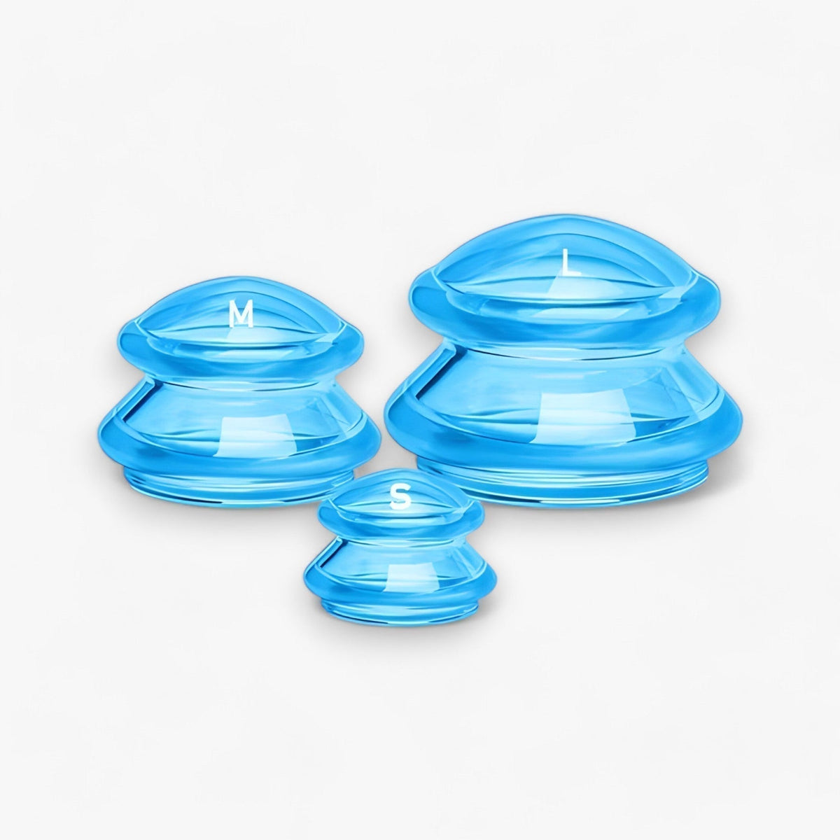Cupping Therapy Set in Silicone for Pain Relief and Muscle Massage