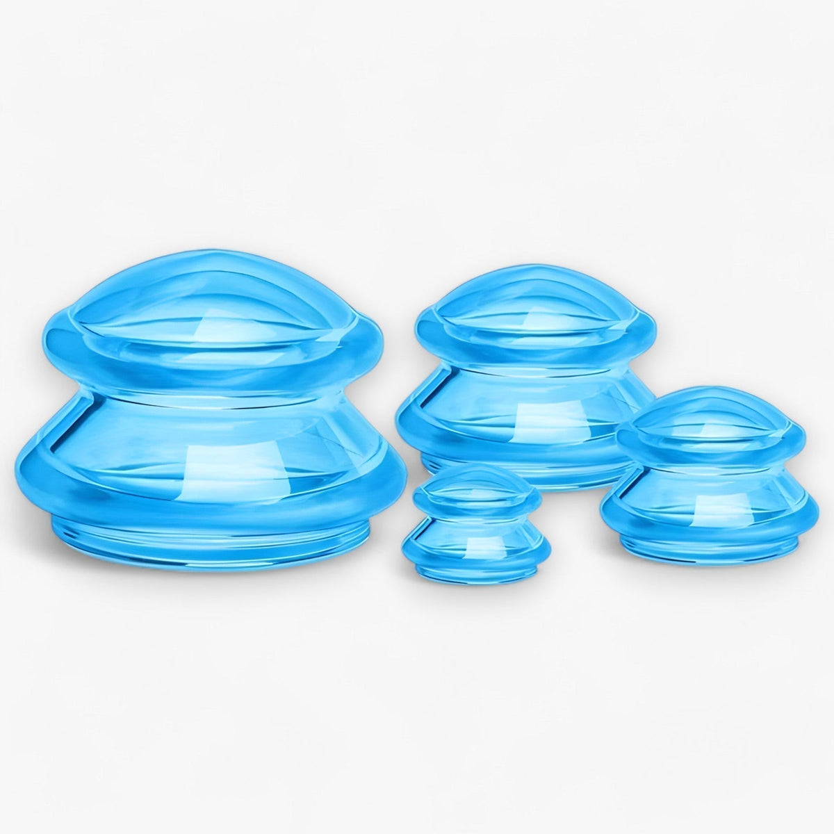Cupping Therapy Set in Silicone for Pain Relief and Muscle Massage