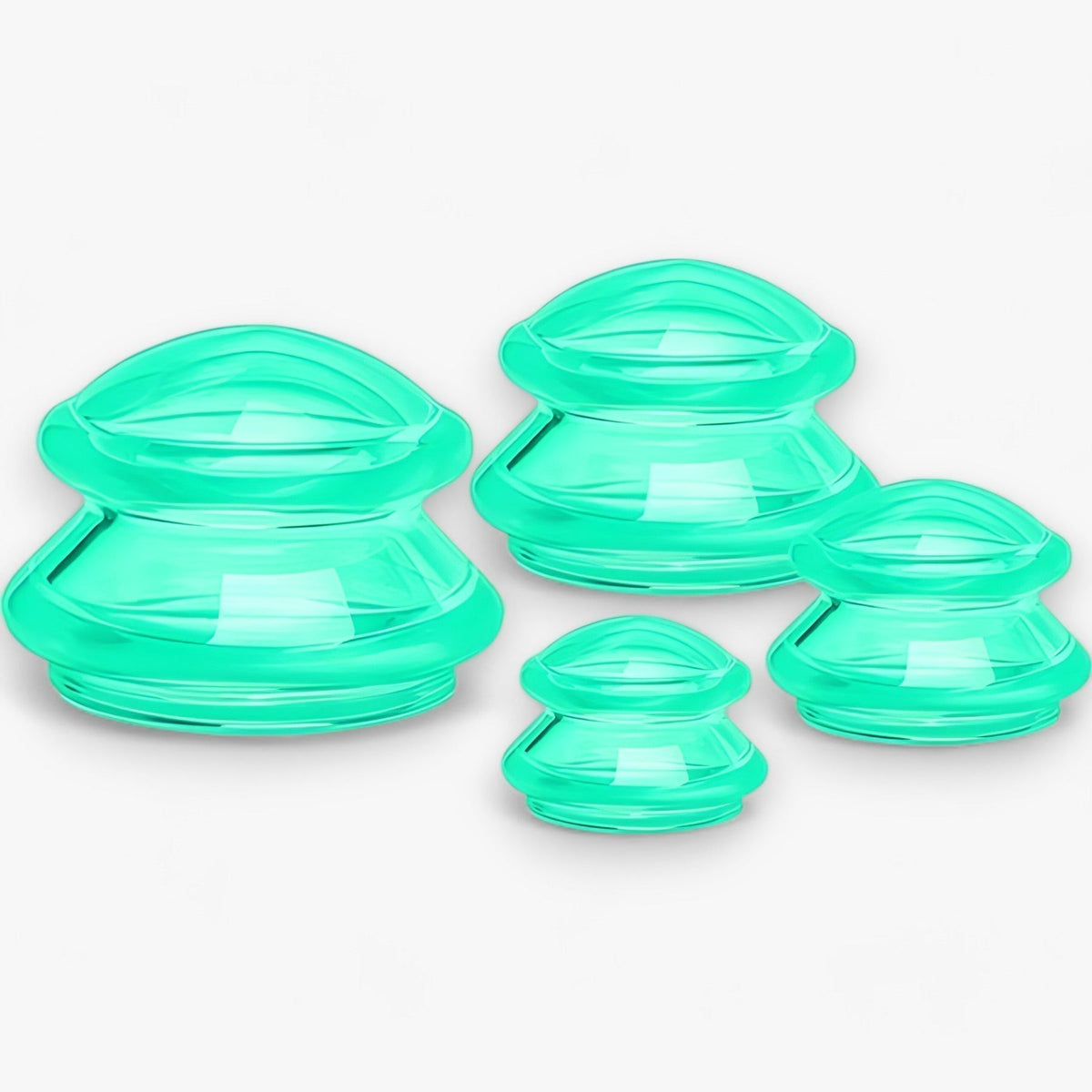 Cupping Therapy Set in Silicone for Pain Relief and Muscle Massage