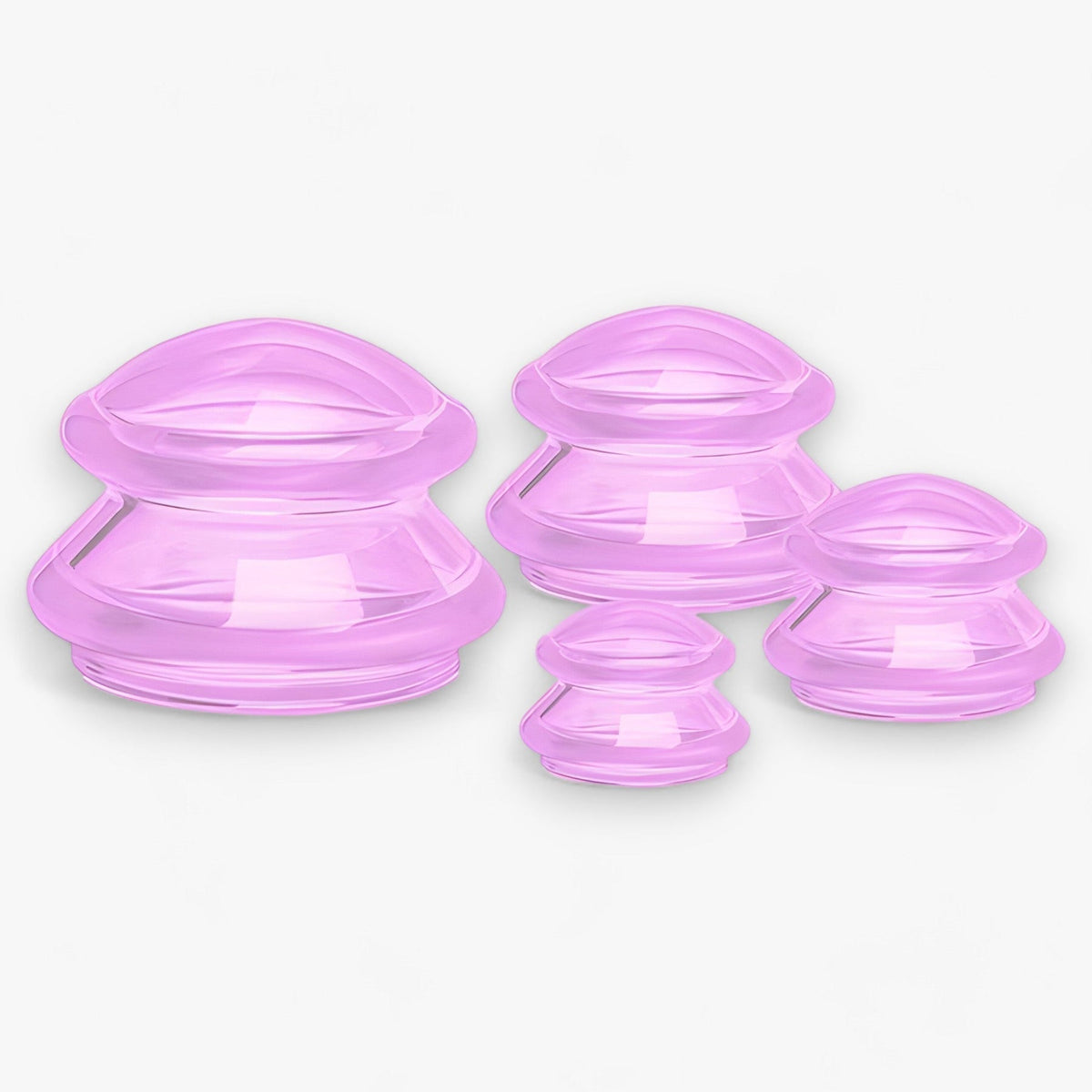 Cupping Therapy Set in Silicone for Pain Relief and Muscle Massage