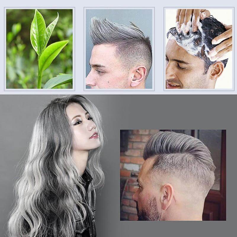 Eco-Friendly Hair Color Wax for Temporary Use – Washable Formula