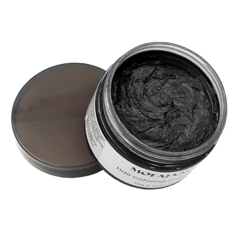 Eco-Friendly Hair Color Wax for Temporary Use – Washable Formula