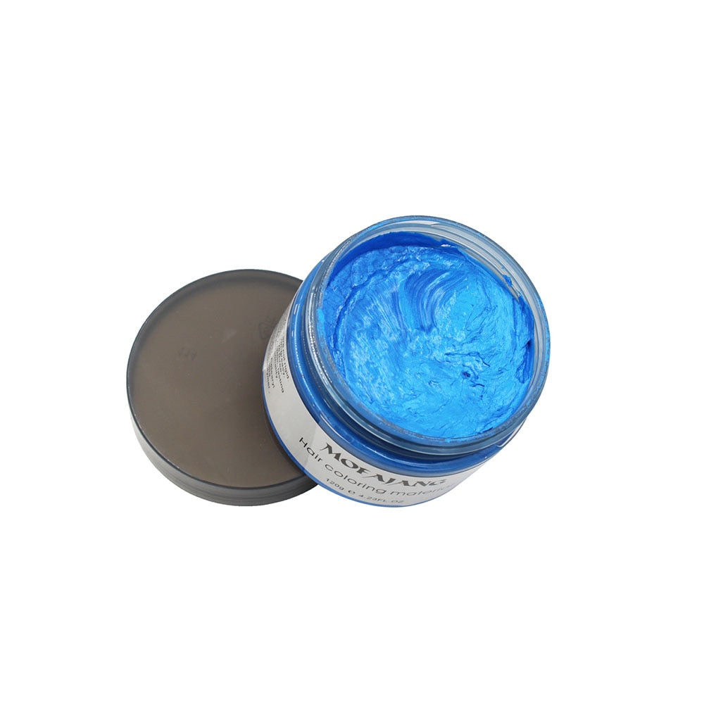 Eco-Friendly Hair Color Wax for Temporary Use – Washable Formula