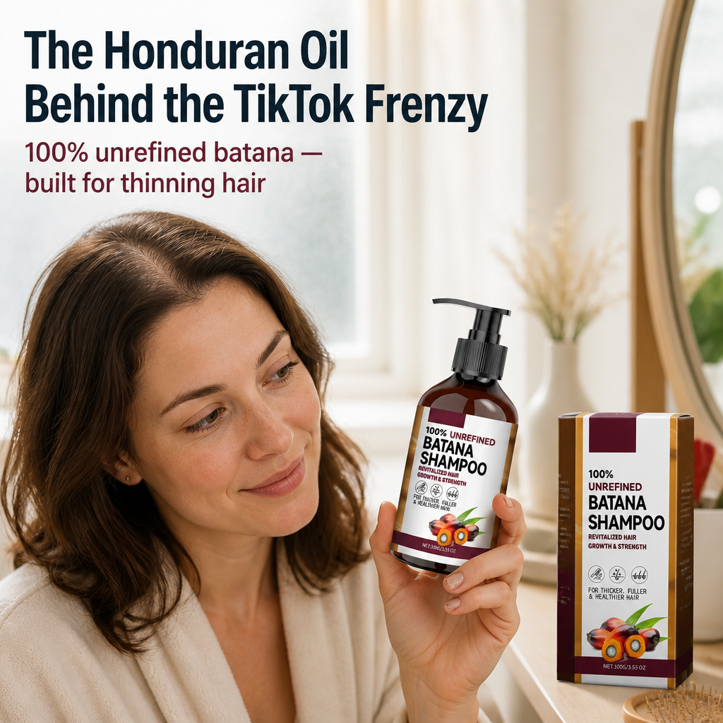 VitaFleur™ — Restore Fragile, Thinning Hair with Pure Unrefined Honduran Batana