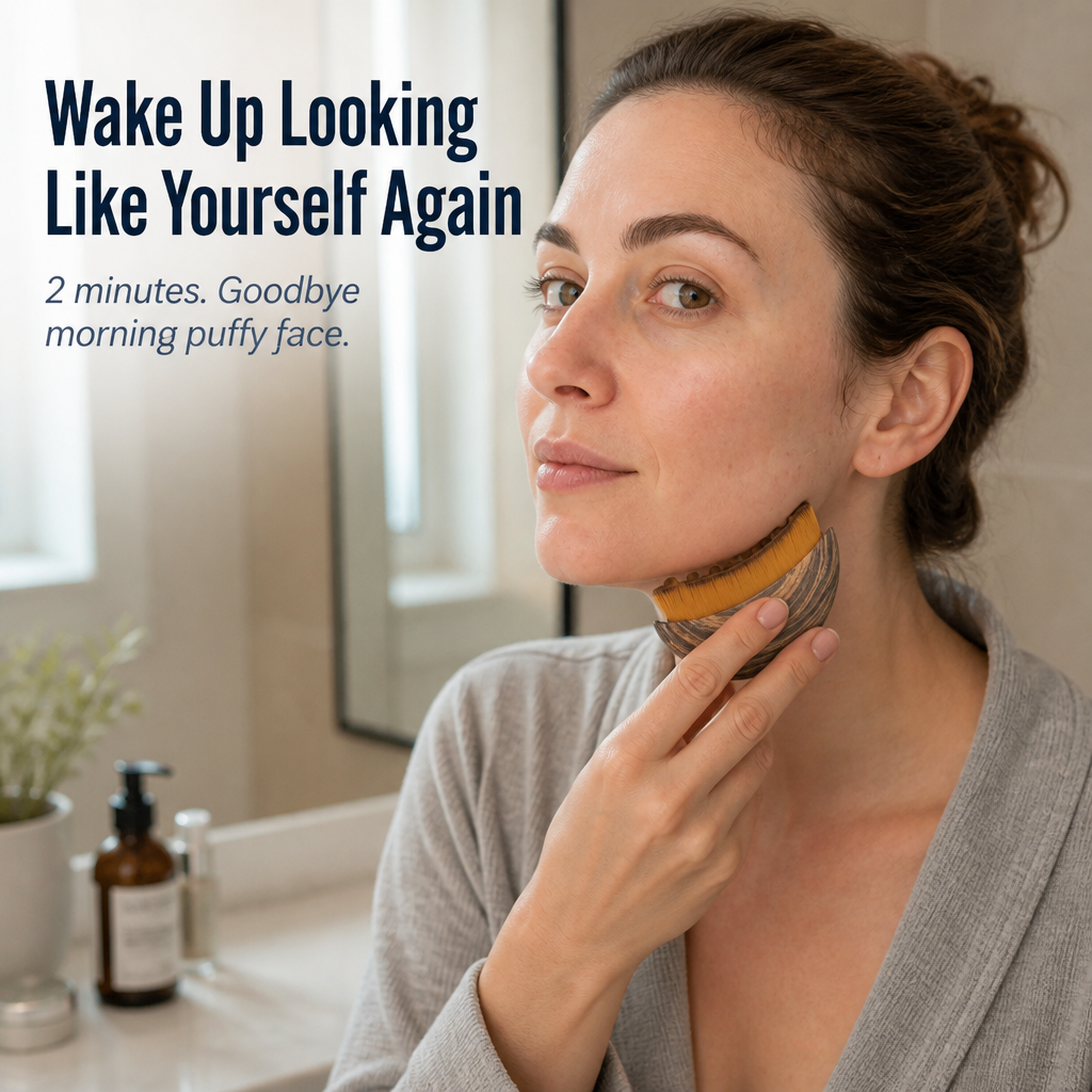 ContourEase™ — Eliminate Morning Puffiness And Define Your Jawline In 2 Minutes