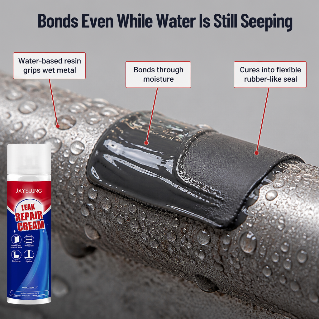 HydraSeal™ — Brush-On Leak Sealer That Stops Drips Before They Spread