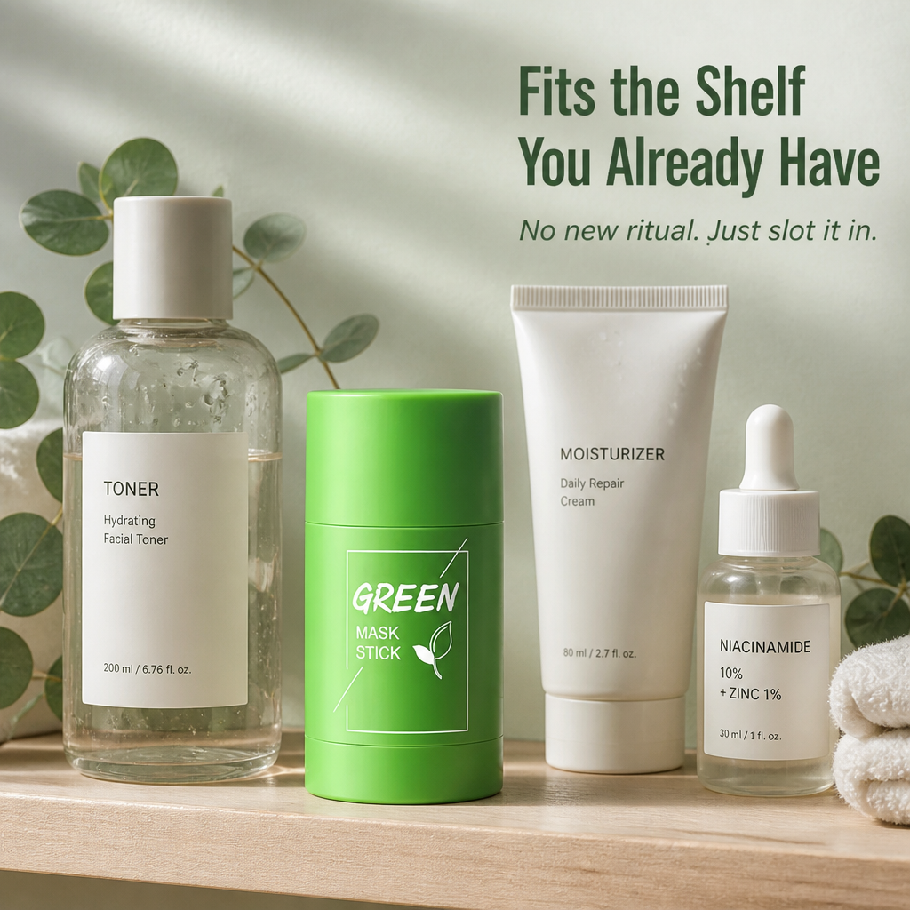 GlowStream™ — Twist On a 15-Minute Pore Reset for Combo Skin
