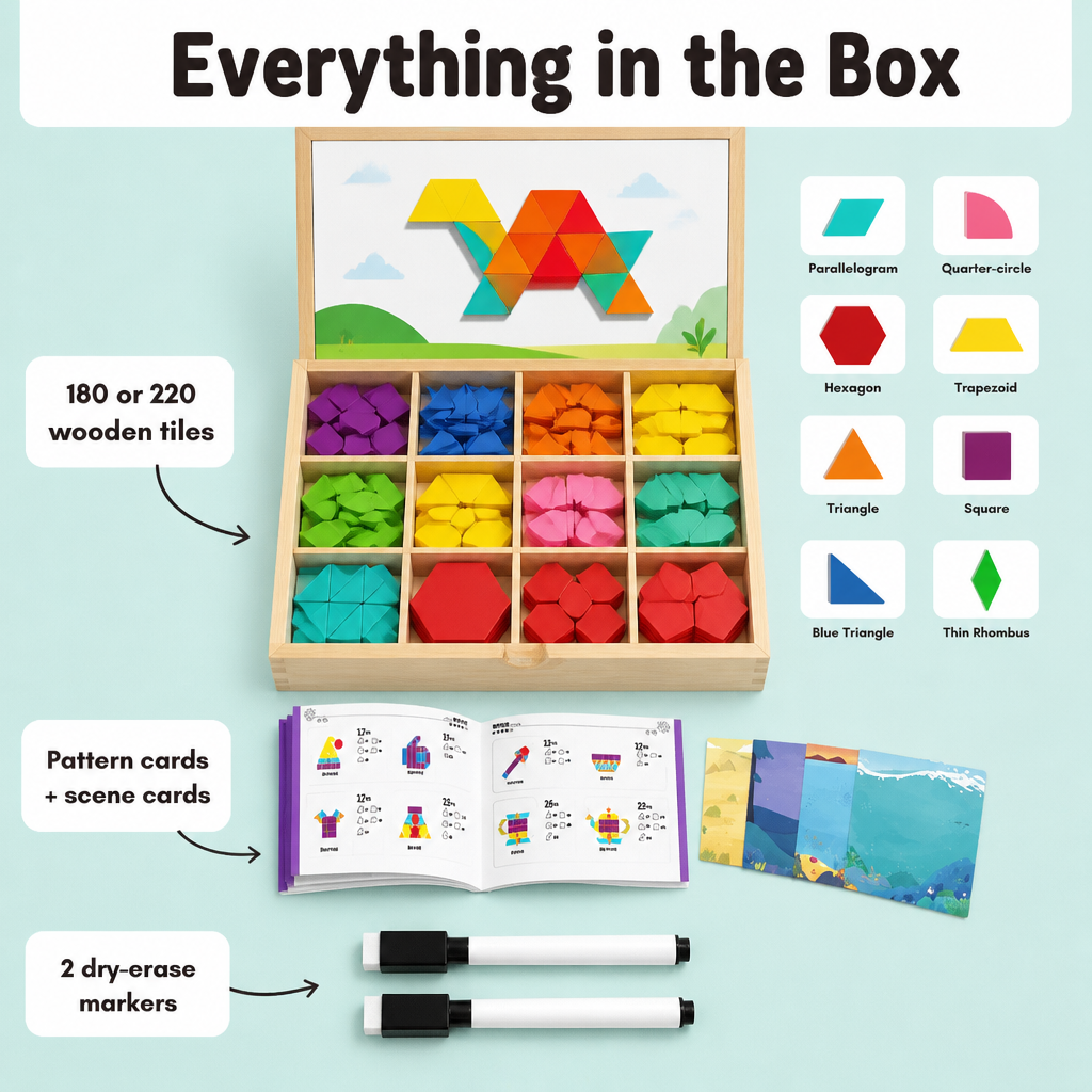 VivaBuilds™ — Build, Count & Create on a Magnetic Board That Holds Their Focus