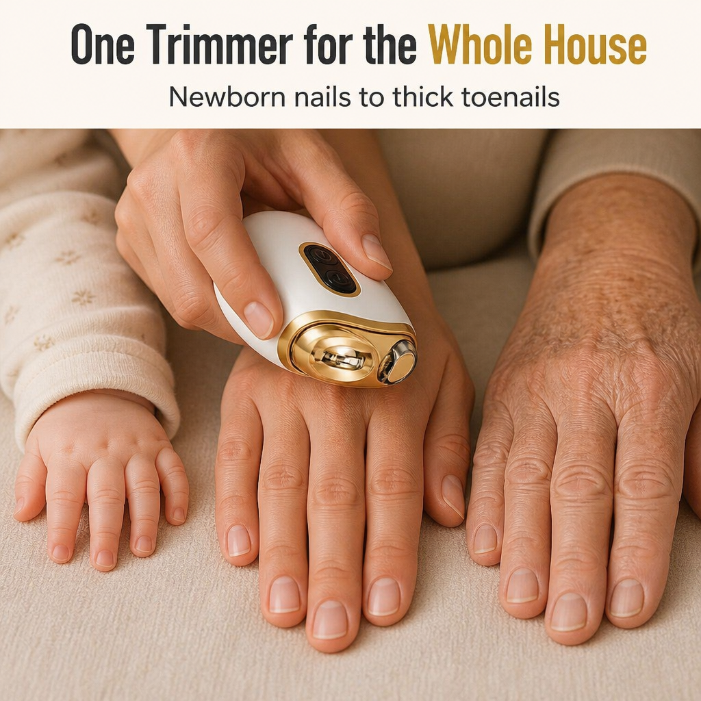 LumeNail™ — Trim Baby & Family Nails Safely Without a Single Nick