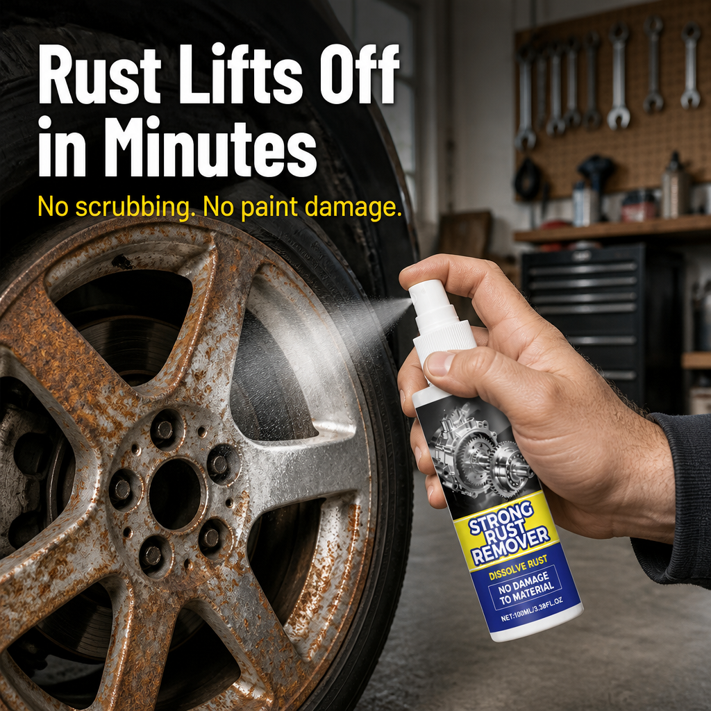 IronFend™ — Dissolve Years of Rust in Minutes Without Scrubbing or Paint Damage