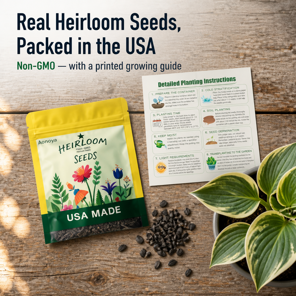ShadeWhisper™ — Fill Your Darkest Garden Corners With Bold, Living Color | Non-GMO Heirloom Seeds