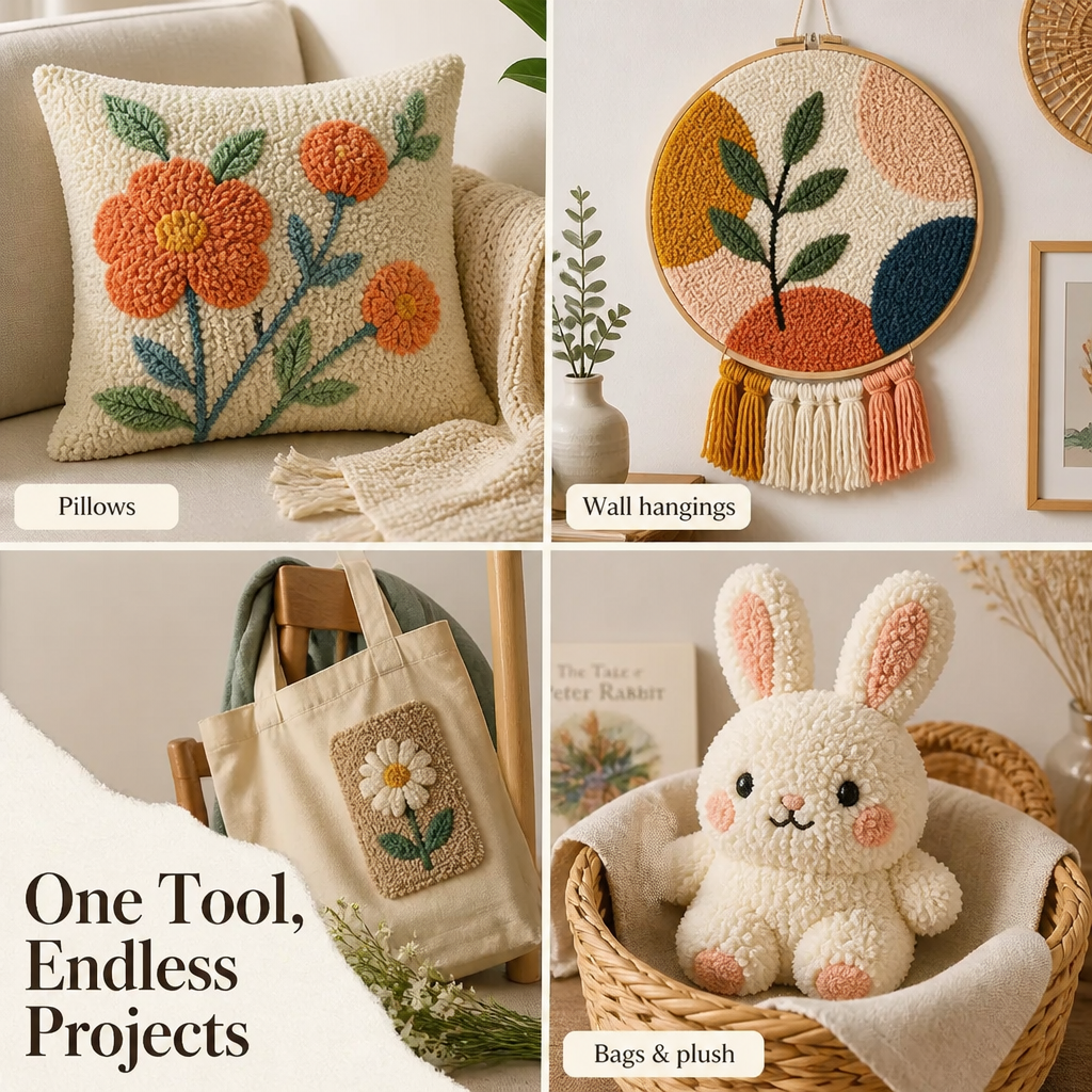StitchMaster Pro™ — Punch Soft, Loopy Embroidery That Holds in Half the Time