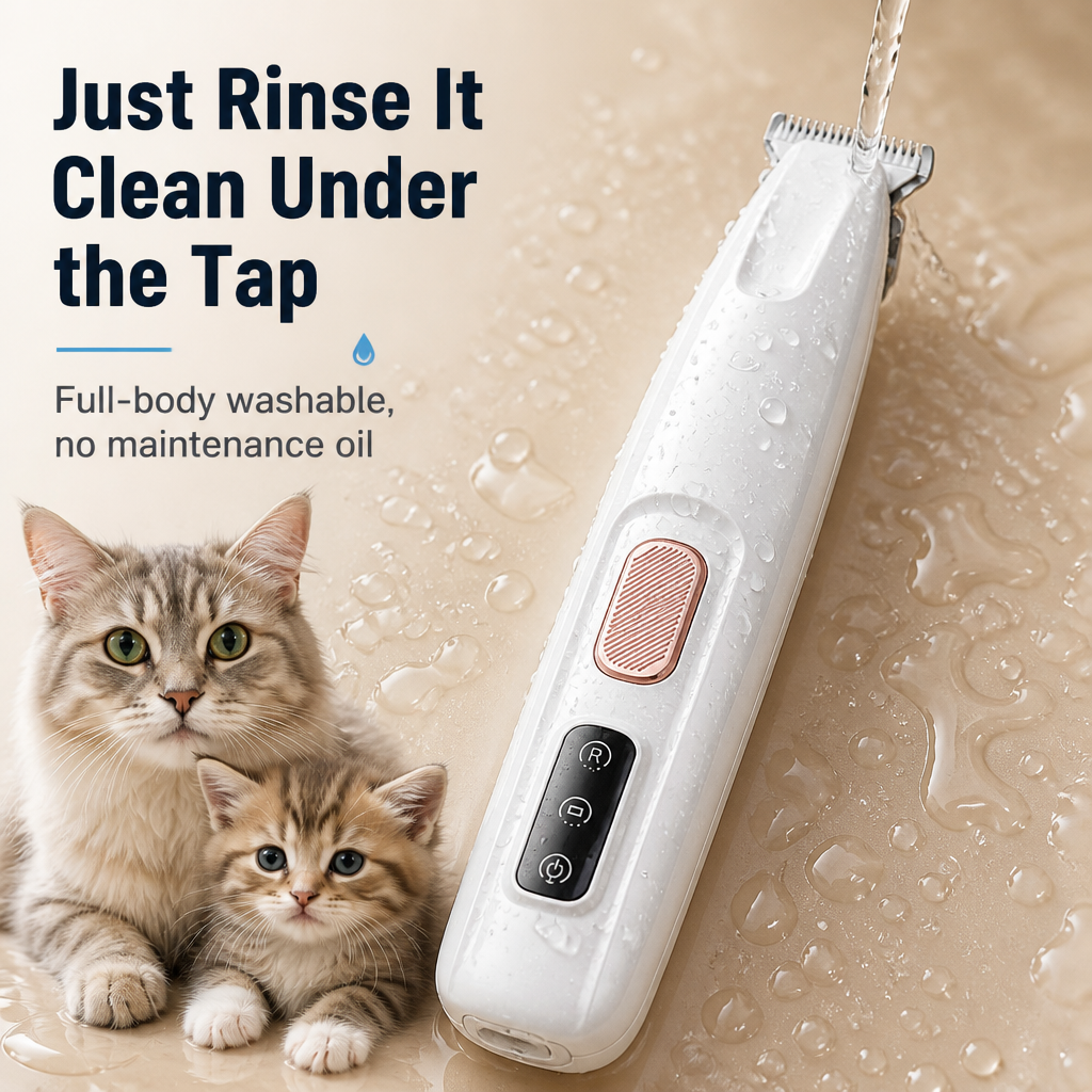 FurMaster™ — Trim Paws, Ears & Faces at Home Without a Single Nick