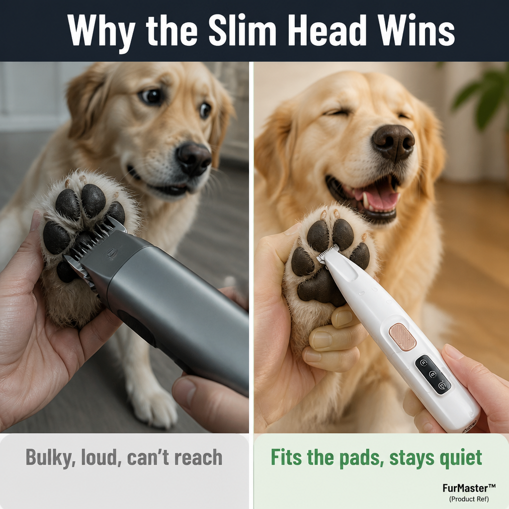 FurMaster™ — Trim Paws, Ears & Faces at Home Without a Single Nick