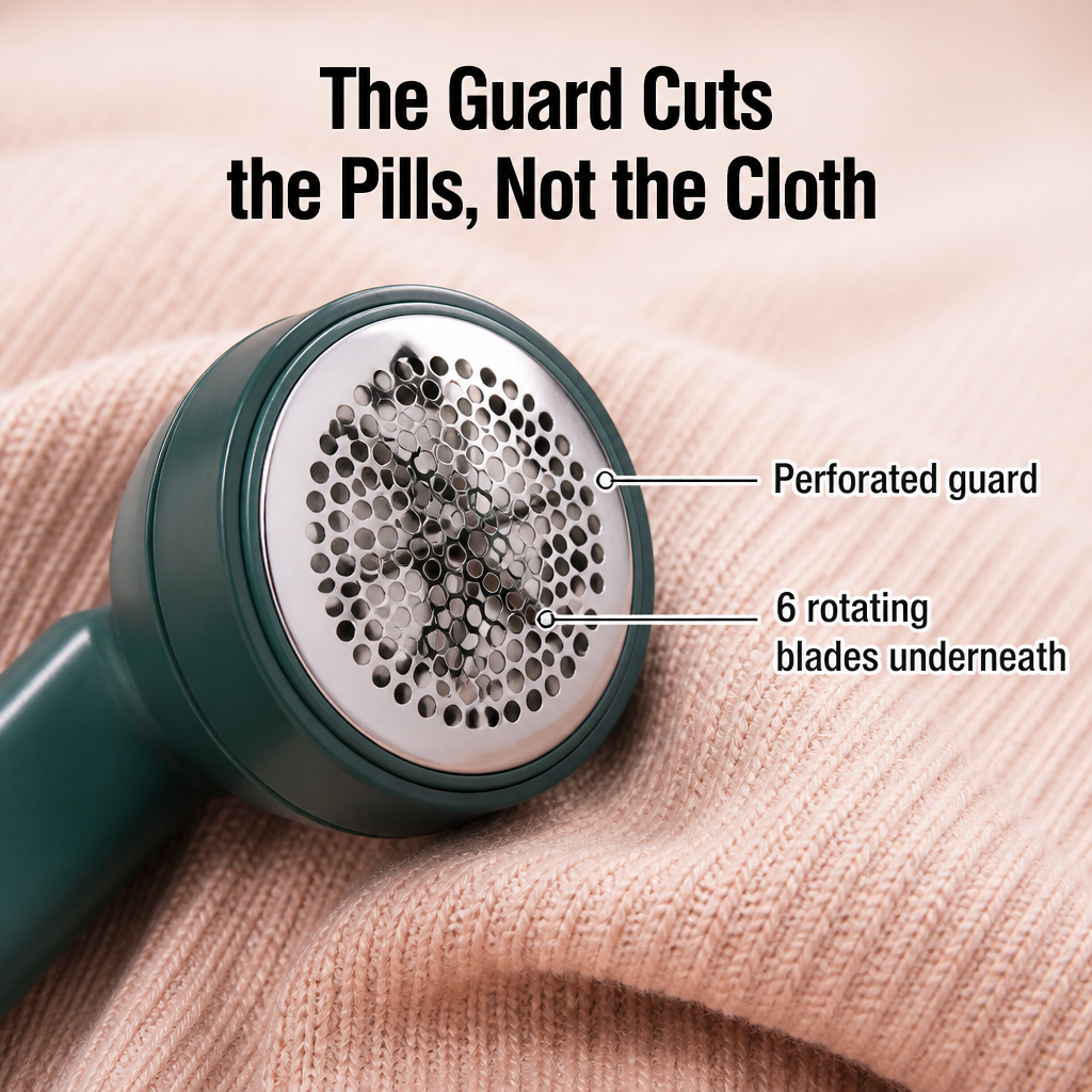 EdgeSheen™ — Shave Years of Pilling Off Your Favorite Sweaters in Minutes