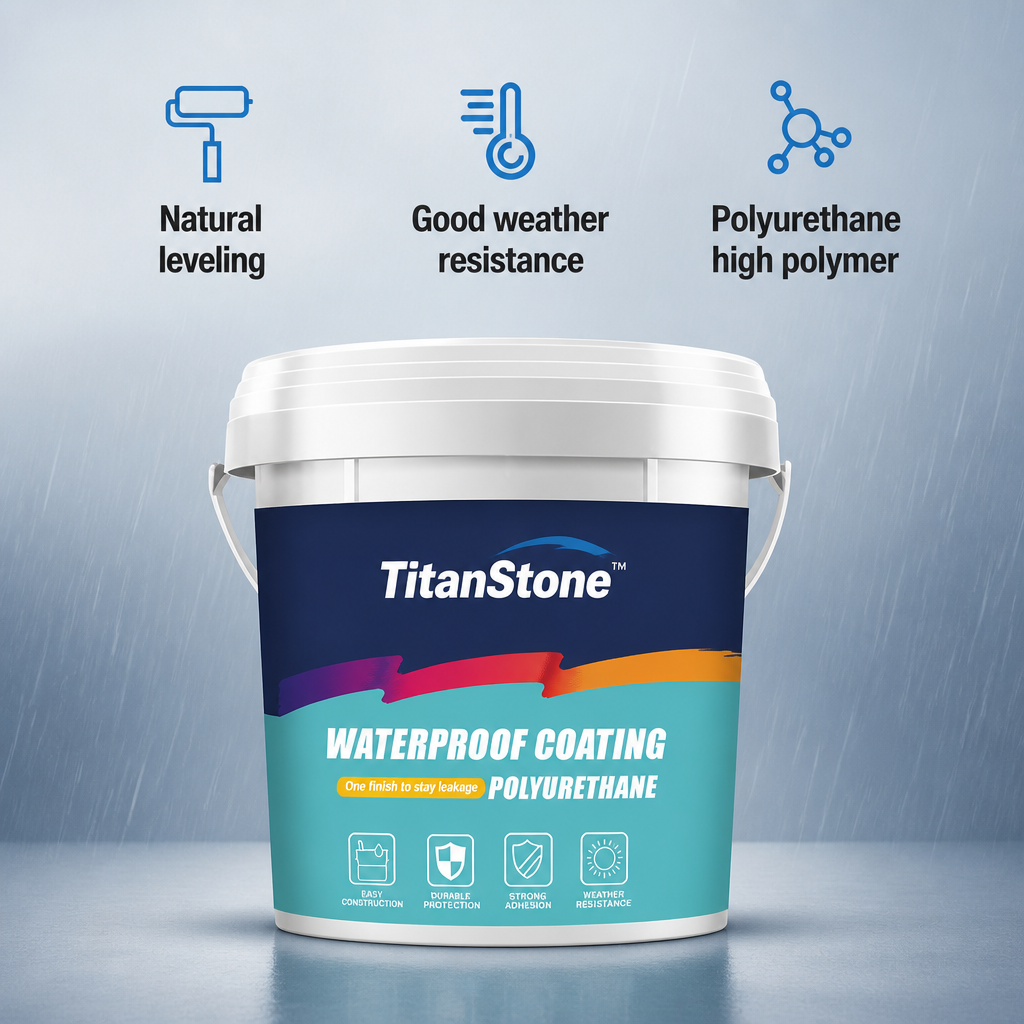 TitanStone™ — Seal Cracked Surfaces in One Coat With a Waterproof Stone Finish