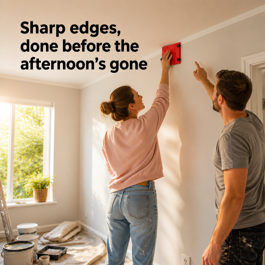 SpeedTrim™ — Cut Razor-Sharp Paint Edges in Half the Time, No Tape
