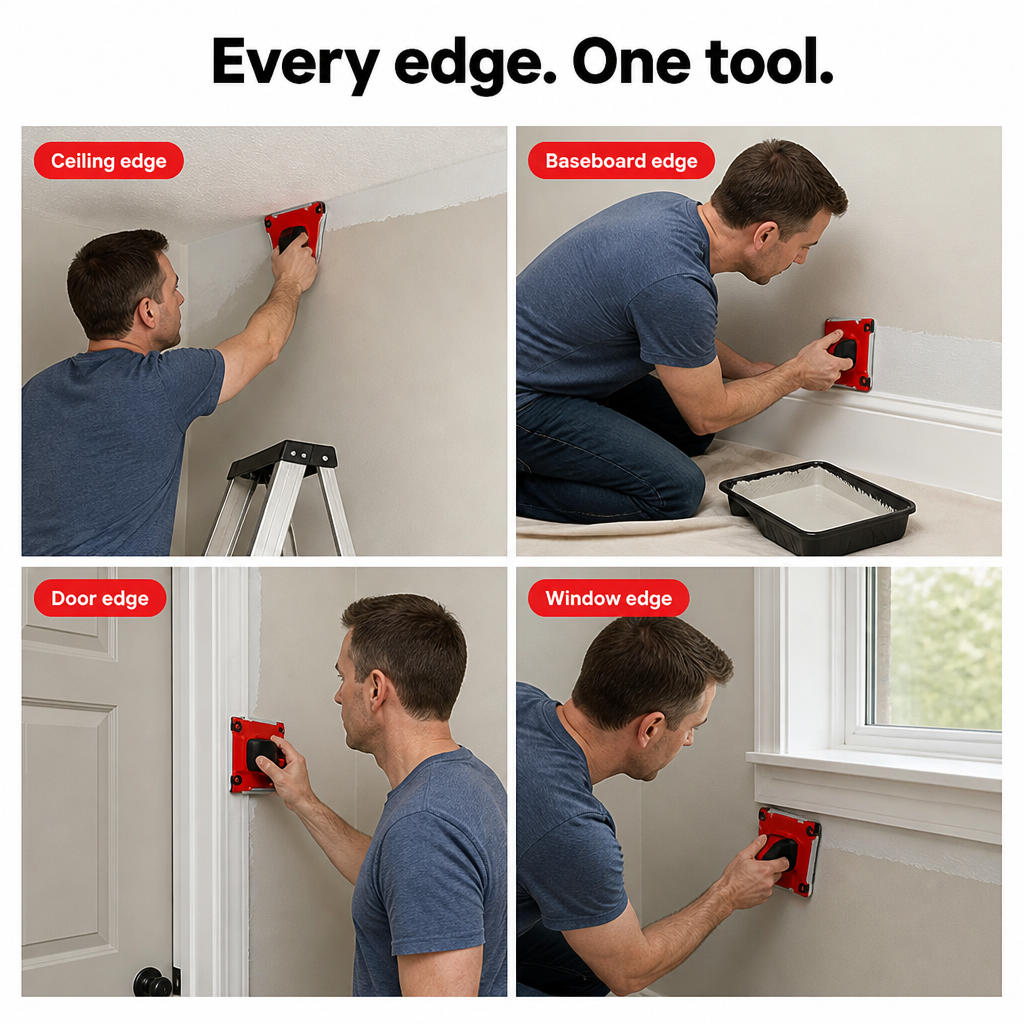 SpeedTrim™ — Cut Razor-Sharp Paint Edges in Half the Time, No Tape