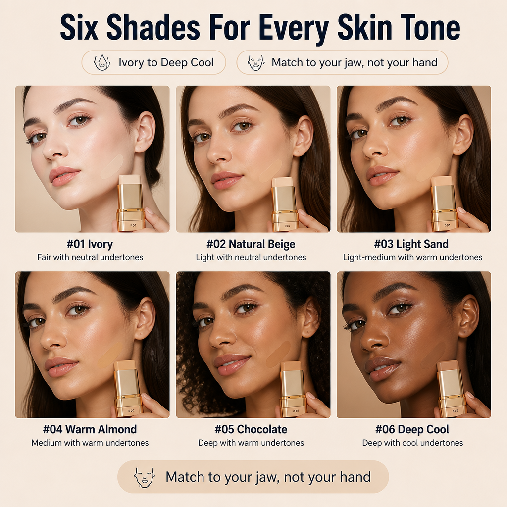 VeluxeVeil™ — Swipe On Full-Coverage Glass Skin That Lasts 24 Hours
