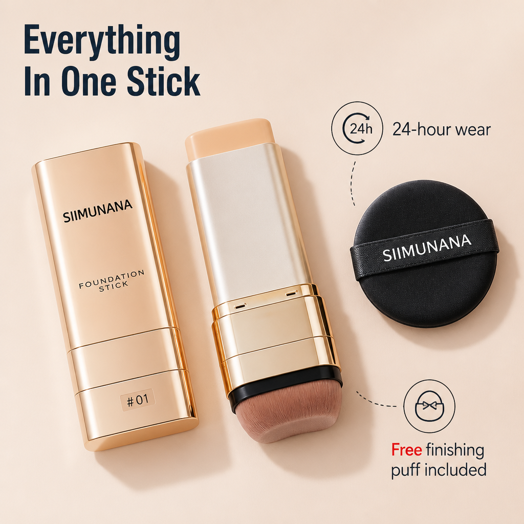 VeluxeVeil™ — Swipe On Full-Coverage Glass Skin That Lasts 24 Hours