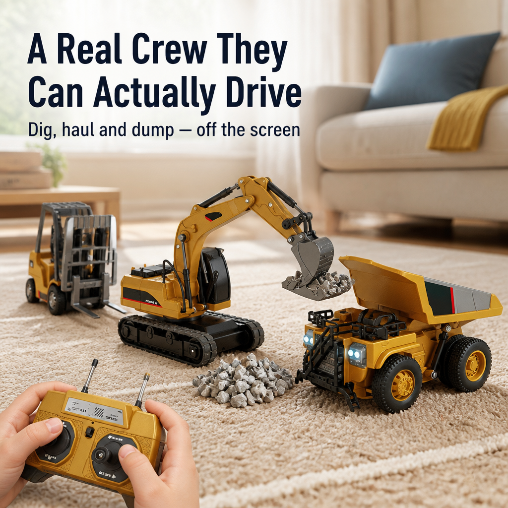 Hardhat Heroes™ — Dig, Haul & Push a Real Construction Crew Off the Screen