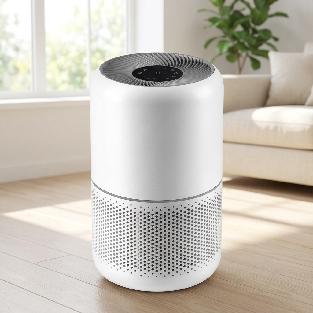 Quiet Sleep Mode Air Purifier with H13 True HEPA for Large Spaces