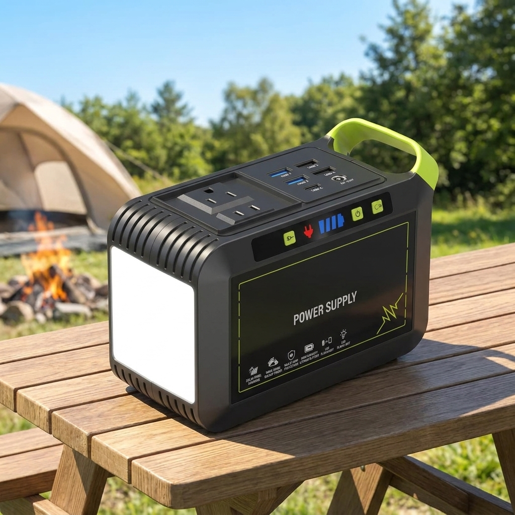 Portable Power Station 88Wh with AC Outlet and 8 Output Ports