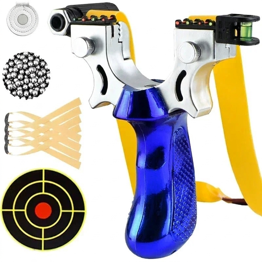 Lightweight Outdoor Target Practice Toy with Anti-Slip Grip and LED Guide