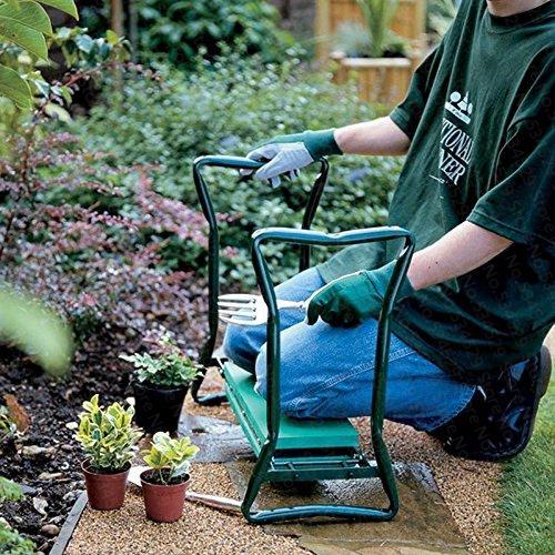Garden Kneeling Bench with Cushion – Foldable Design