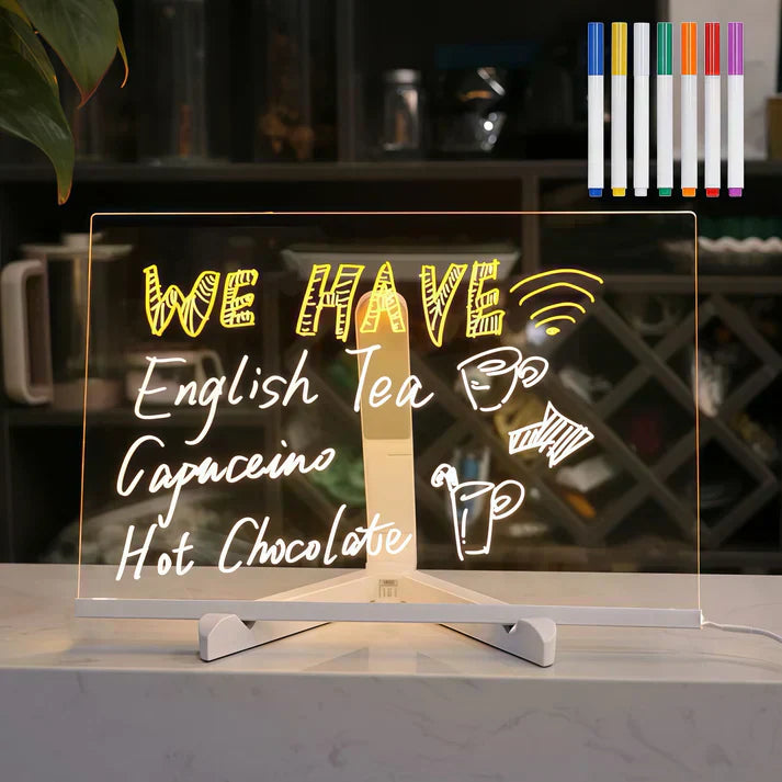Vibrant LED Drawing Board & Writing Pad for Creative Minds