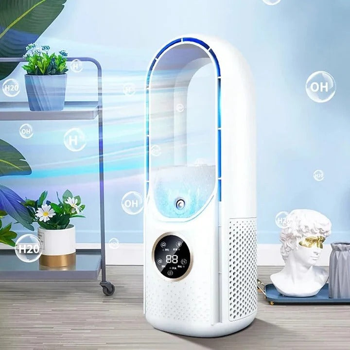 Compact Silent Air Cooler – Portable Desktop AC for Home and Office