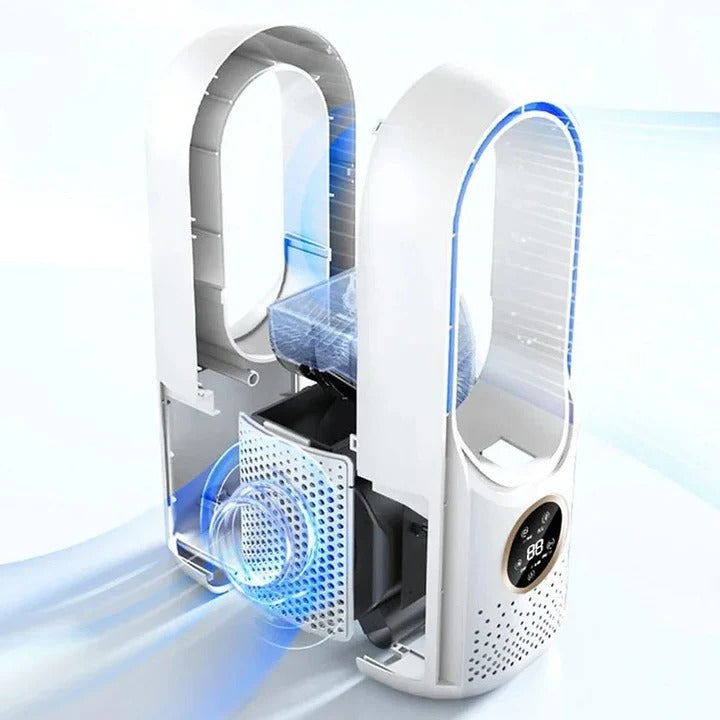 Compact Silent Air Cooler – Portable Desktop AC for Home and Office