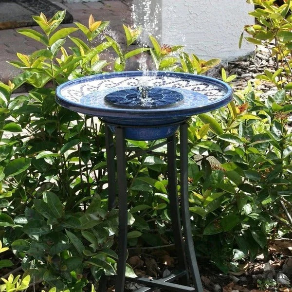 Garden Water Fountain Powered by Solar Energy