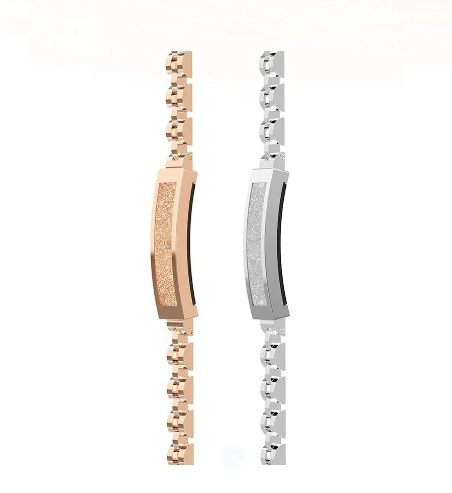 Elegant Fitness Tracker Bracelet for Women – Monitors Heart Rate, Sleep & Activity