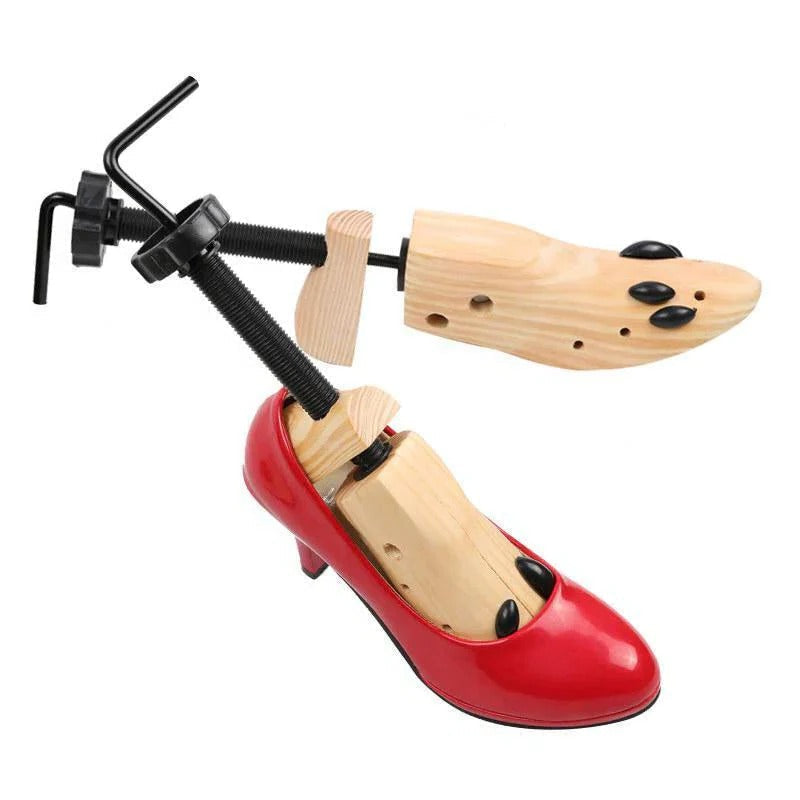 Shoe Tree Shapers for Adjustable Fit | Footwear Stretcher and Crease Protector