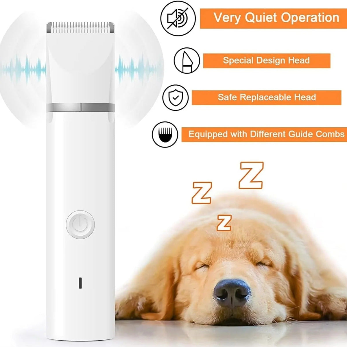 Grooming Set for Dogs and Cats - Clippers Included