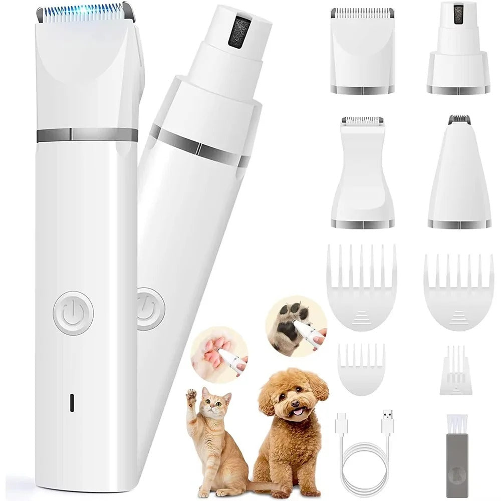 Grooming Set for Dogs and Cats - Clippers Included