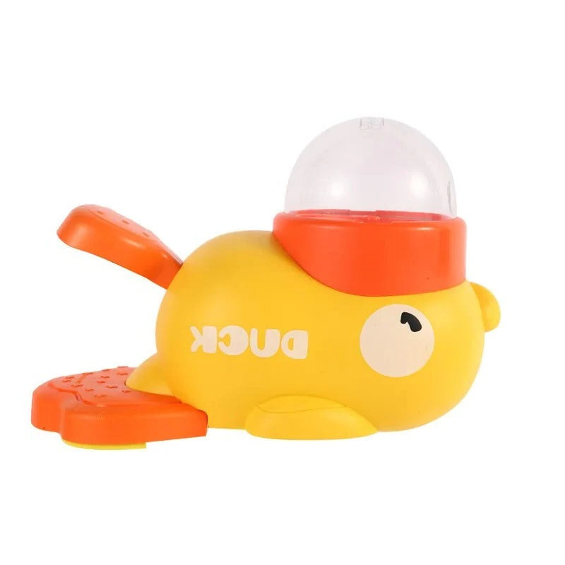 Interactive Pet Puzzle Toy - Cartoon Duck Dog Food Dispenser