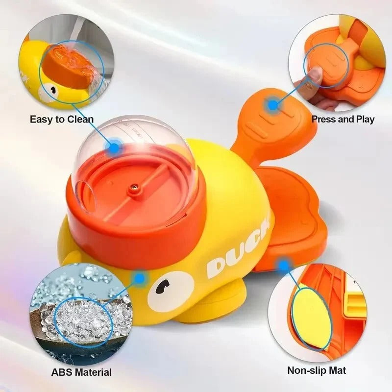 Interactive Pet Puzzle Toy - Cartoon Duck Dog Food Dispenser