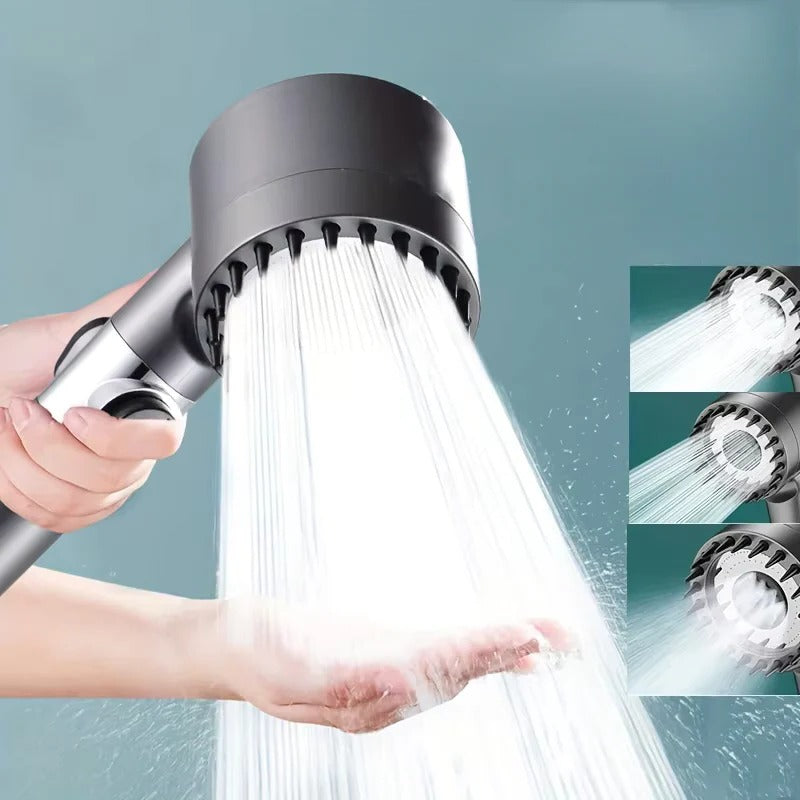 High-Pressure Filtered Showerhead for Purified Water Spray